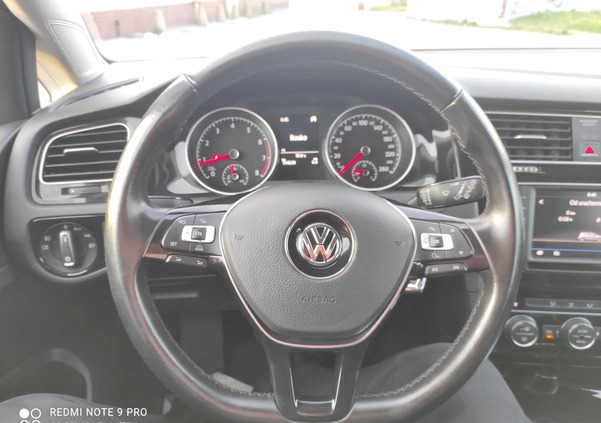 Volkswagen Golf cena 47900 przebieg: 194000, rok produkcji 2017 z Chocz małe 781
